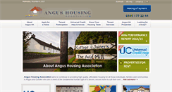 Desktop Screenshot of angusha.org.uk